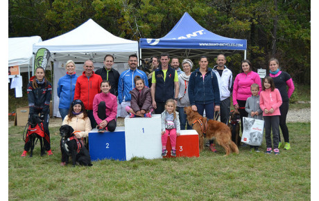 Gros Succès du 3ème Canicross de Saint Astier